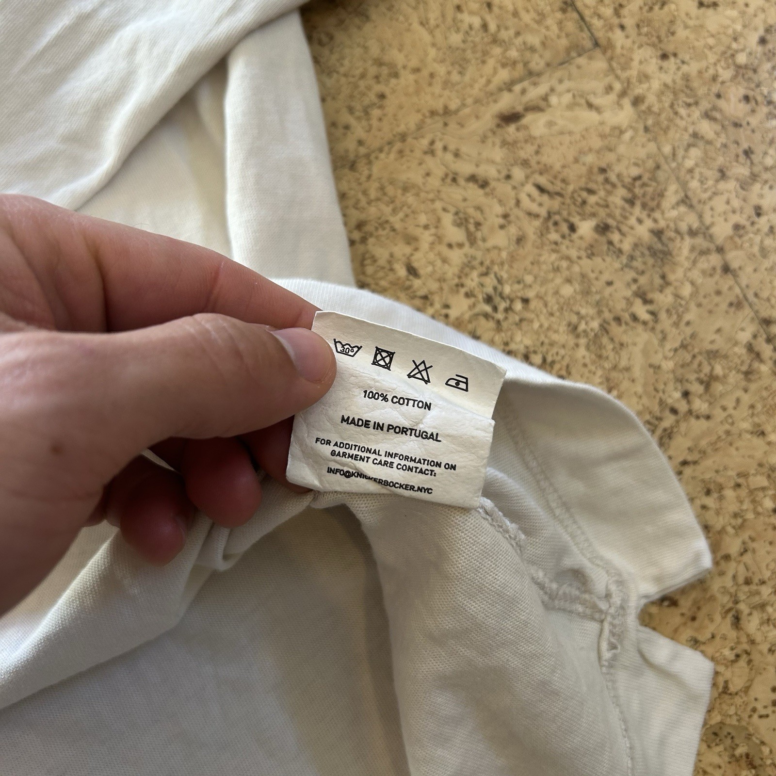 Knickerbocker NYC Basic White Long Sleeve Tee Shi… - image 4