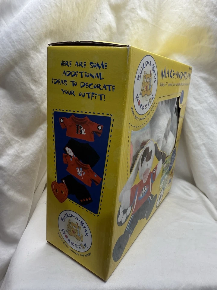 NEU Build A Bear verspielter Welpensport Fußball Make and Play Kit - Bild 2 von 4