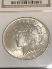 1922 Peace Dollar • NGC MS63 • High-Grade Brilliant Uncirculated Silver $1