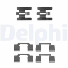 LX0224 Delphi Accessory Kit, Disc Brake Pad for Volvo