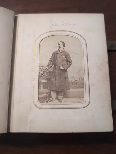 CDV & Tintype Photo Album Carte de Visite Antique American Photographs NYC - Picture 8 of 22