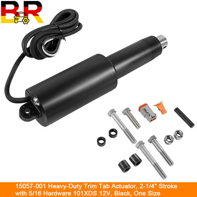 15057-001 Heavy-Duty Actuator Trim Tab, 2-1/4'' Stroke 12V, for Lenco 101XD-4