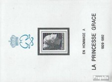 Monaco Block22 (kompl.Ausg.) postfrisch 1983 Gracia Patricia