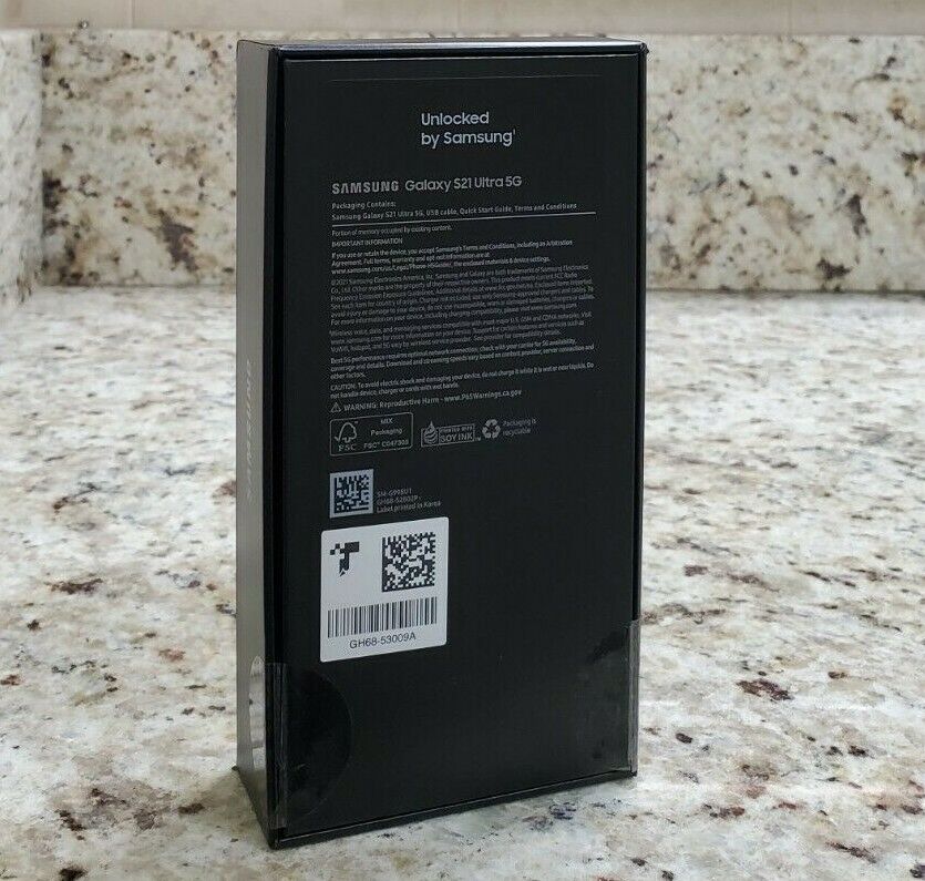 Samsung Galaxy S21 ULTRA 5G Factory UNLOCKED SM-G998U1 Samsung Galaxy S21 ULTRA 5G Factory UNLOCKED SM-G998U1