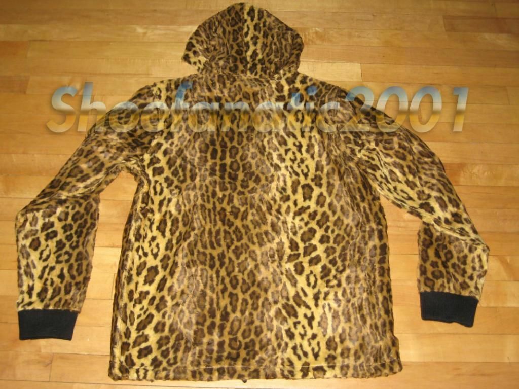 Supreme Leopard Spot Faux Fur Jacket Brown Box Logo Vintage Supreme Leopard Spot Faux Fur Jacket Brown Box Logo Vintage