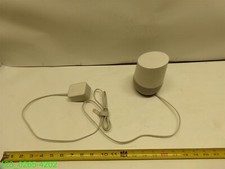 Google Home Smart Speaker w/ Voice White  Gray FOR PARTS/REPAIR