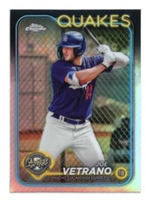 2024 Topps Pro Debut Chrome #PDC110 Joe Vetrano Refractor