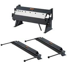 VEVOR 24/36/48 in Box And Pan Brake Sheet Portable Metal Bender 0-130° Bending