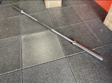 OLYMPIC BAR, OLYMPIC BARBELL, HARD CHROME, 7ft 45lb OLYMPIC BARBELL - BRAND NEW