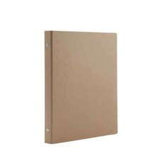 MUJI Binder B5 size, 26 holes, Beige