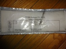 29166 Proform 770 ECG Schema di tensione