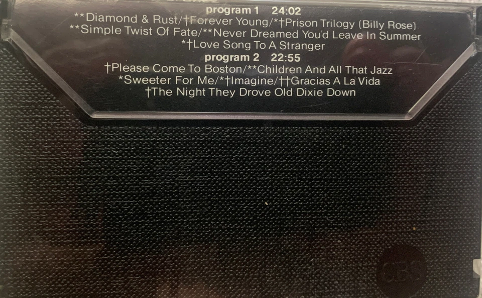 JOAN BAEZ-The Best of Joan C. Baez Cassette Foto 2 de 2