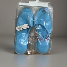 Vintage Vanity Fair Womens Washable Large Sleepers Size 8-9 Made USA Slippers