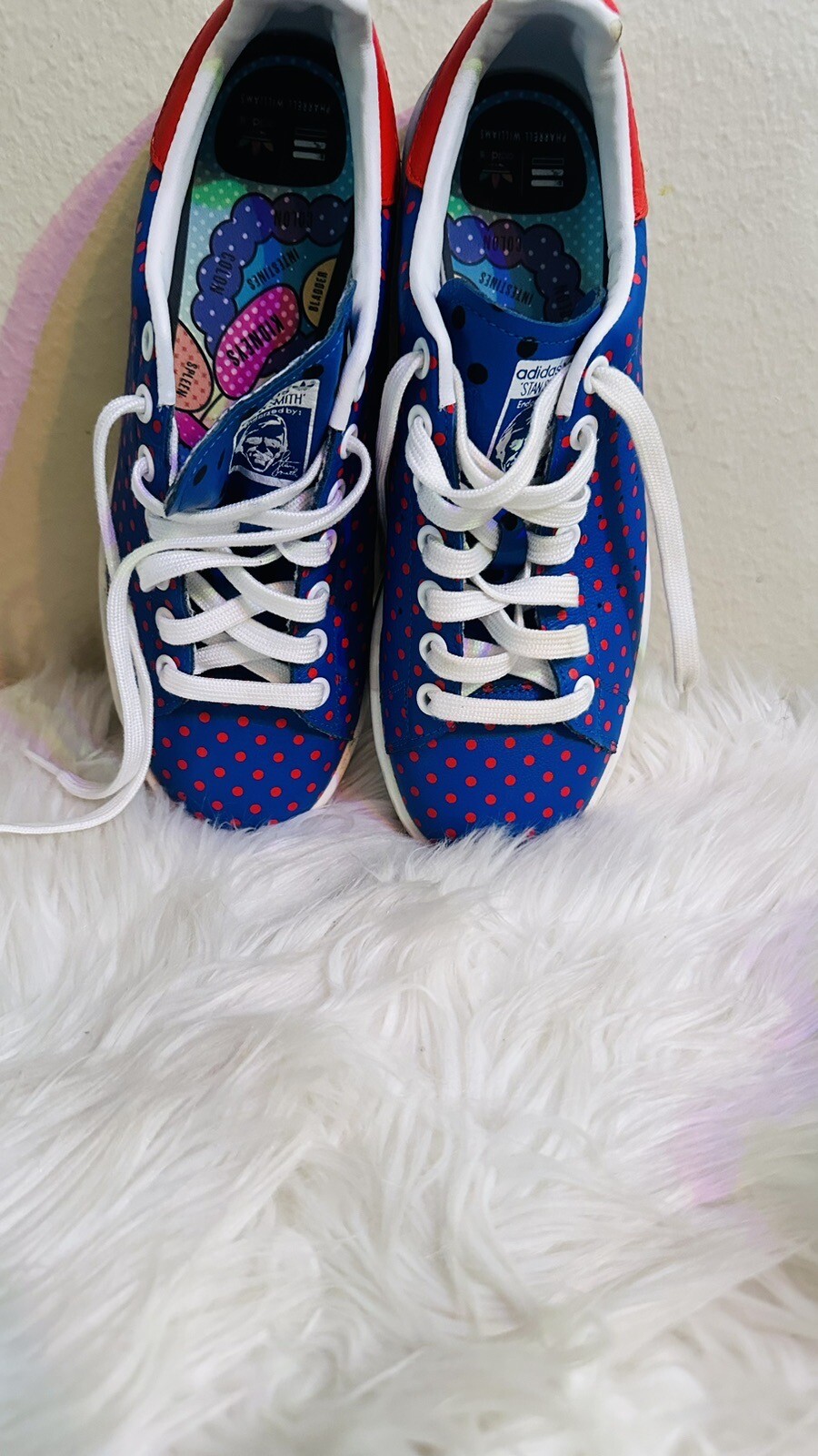 pharrell williams adidas red