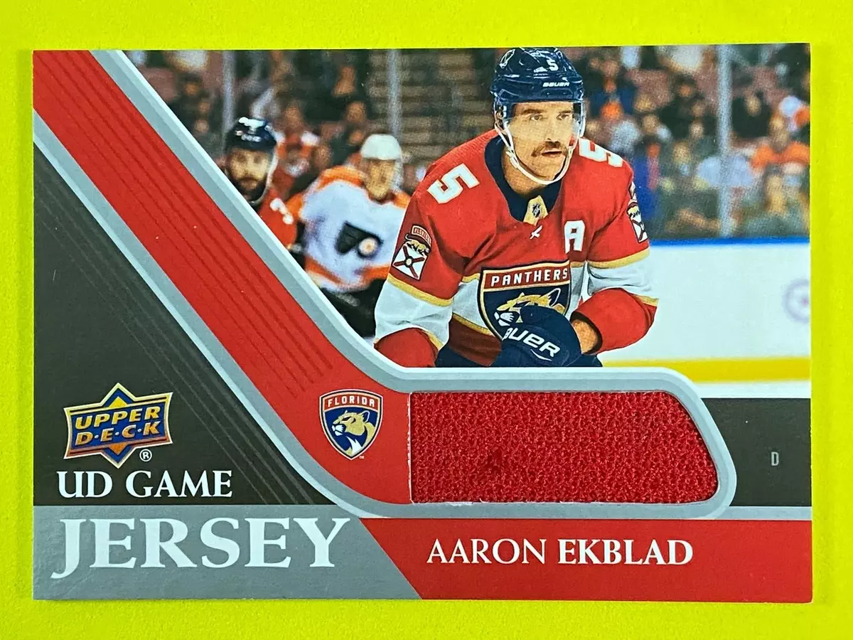 2020 21 Upper Deck Game Jerseys GJAE Aaron Ekblad NHL eBay