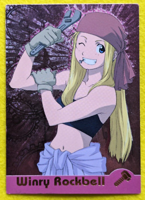 WINRY ROCKBELL FULLMETAL ALCHEMIST BANDAI 2004 Carddass SP27