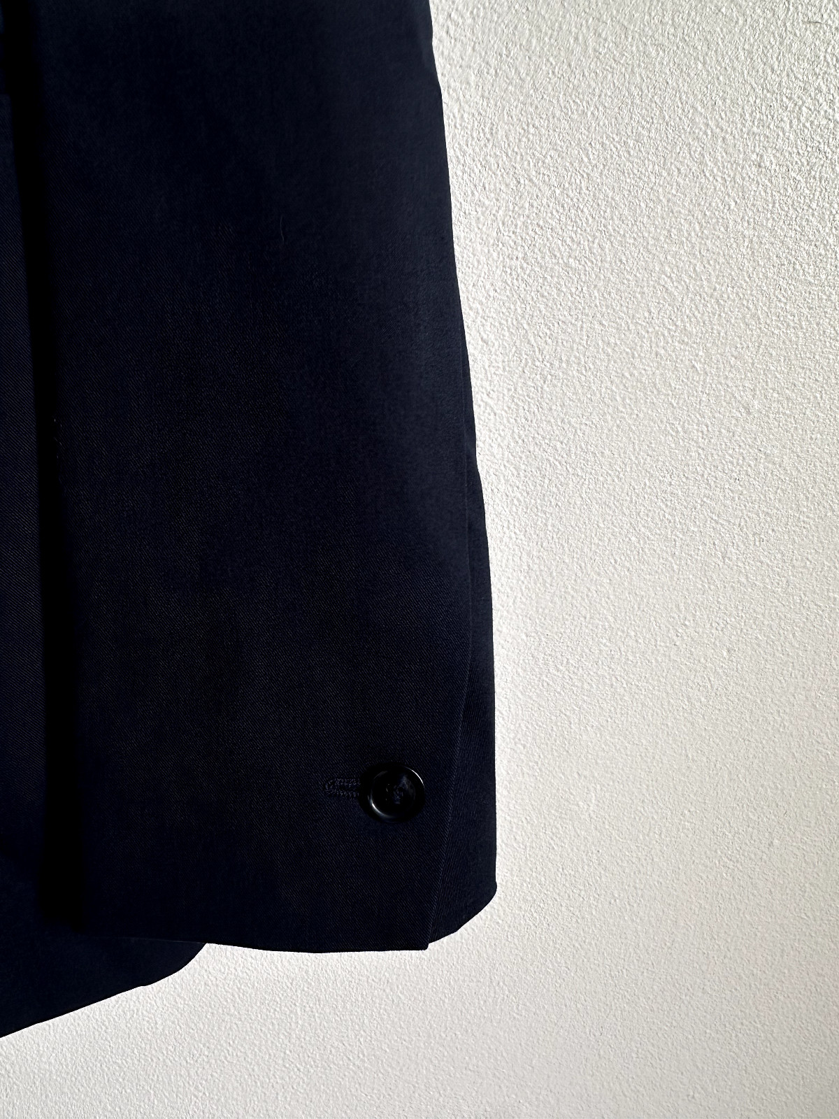 Mango Women's Fitted suit jacket Blazer size 36 Small in navy NWT image 8