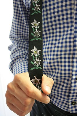 Scinzene Hosenträger Herren Mit Edelweiß - Perfekt Für Oktoberfest & Karneval