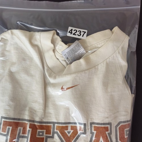 Maglia calcio vintage Nike Center Swoosh Texas Longhorns XL USA NCAA scuola anni 90 - Foto 12 di 12