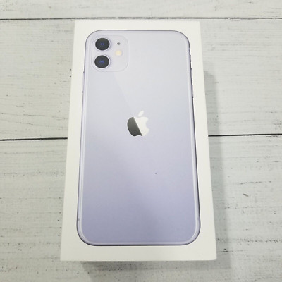Apple iPhone 11 EMPTY BOX ONLY - Purple 64GB MWJJ2LL/A | eBay