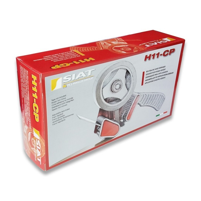NEW TAPE DISPENSER SIAT H11-CP DESIGNED IN ITALY BOX SEALING HAND DISPENSER-image