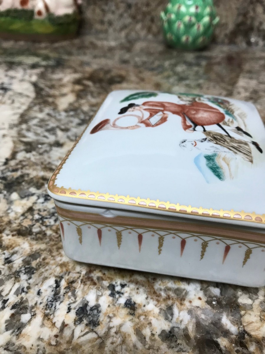 Historic Charleston Vista Alegre for Mottahedeh Porcelain Box | eBay