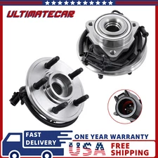 Pair (2) Front Wheel Hub Bearing Assembly For Ford Explorer Mercury Mountaineer