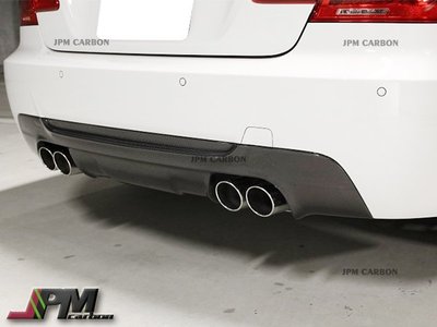 07-13 BMW E92/E93 328i 335i 2Dr Only 3D Style Carbon Fiber Rear Diffuser Lip