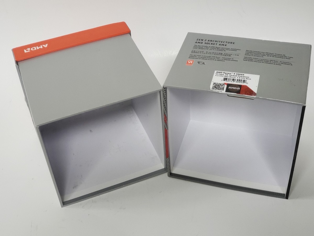 BOX ONLY ** AMD RYZEN 9 3900X 12 CORE PROCESSOR | eBay BOX ONLY ** AMD RYZEN 9 3900X 12 CORE PROCESSOR | eBay