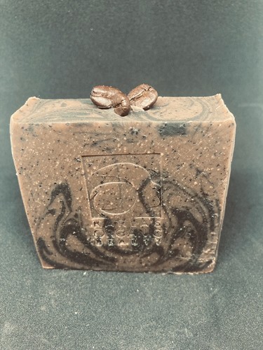 Coffee Natural Soap-Handmade Organic Soap with Activated Charcoal - 第 2/3 張圖片
