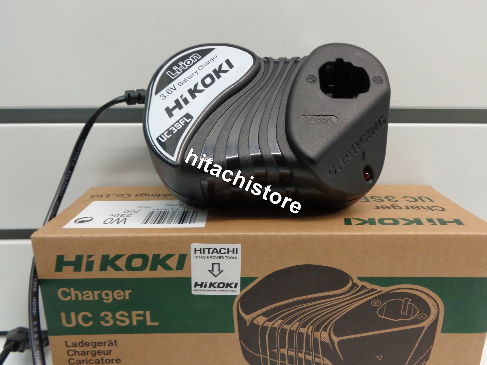 CARICABATTERIE UC3SFL HIKOKI PER BATTERIE EBM315 HIKOKI e HITACHI