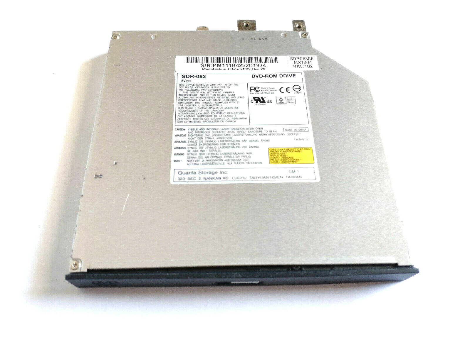 Masterizzatore DVD Writer IDE PATA SDR-083 SDR083SE