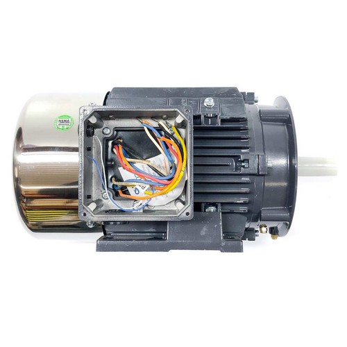 CB3-AL-TF-56C-4-B-D-.33 Techtop Cobra Electric Motor, 1/3HP 1800RPM 56C 230/460V - Picture 8 of 11