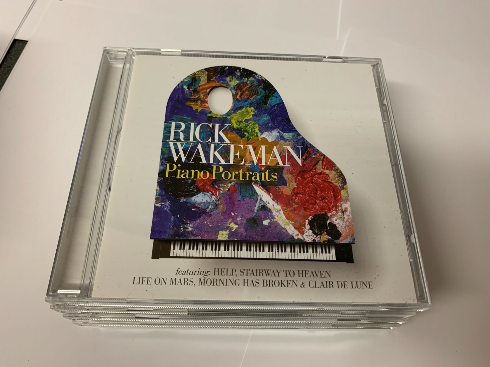 Rick Wakeman : Piano Portraits CD (2017) EX/EX [B31]