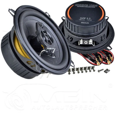 GROUND ZERO LAUTSPRECHER für BMW 5ER E39 Touring 1997-2004 Dach Hinten 130 #AGN1