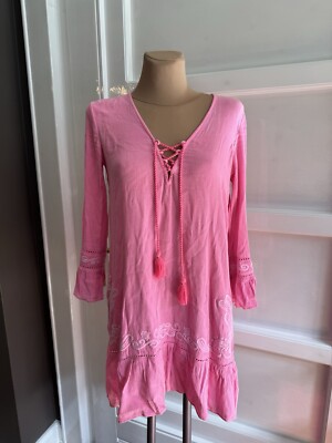 Lilly Pulitzer Damen Sommer Tunika Gr. XS in Pink Tallulah Tunika *Sehr schön *