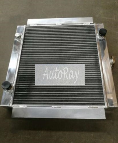 New Custom ALLOY RADIATOR & 14" FAN Ford Escort Mk1 Mk2 RS2000 1968-1980 MT 3ROW - Bild 6 von 7
