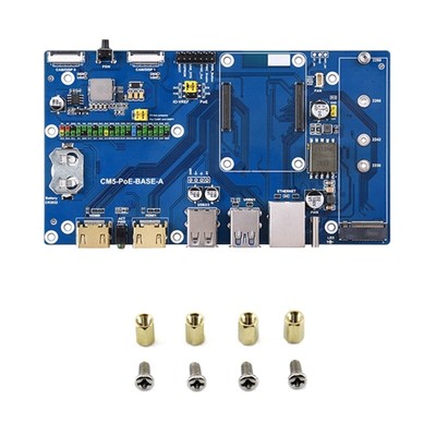 CM5 Compute Module 5 Expansion Board Support NVMe Solid Disk Comprehensive