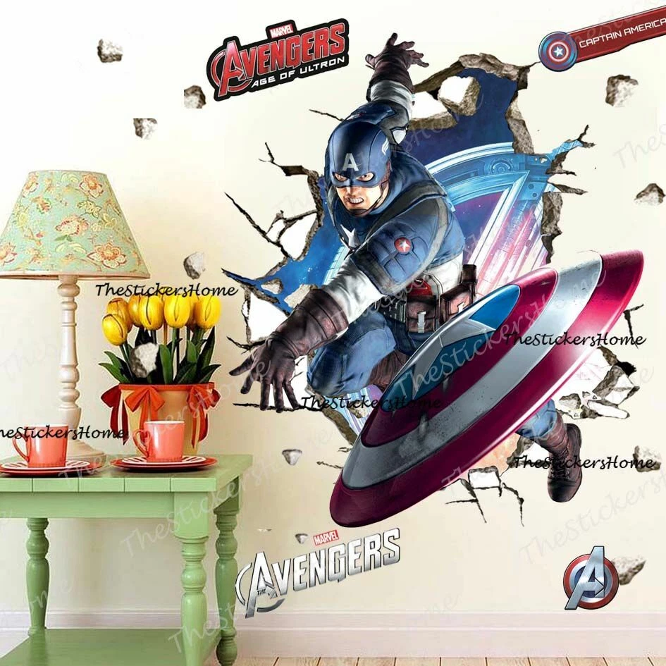 Wall Avengers Marvel Captain