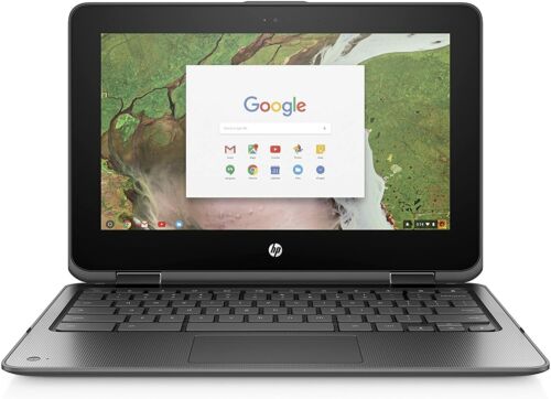 HP Chromebook X360 11.6 Multi-Touch 2-in-1 32GB  4GB, Bluetooth, Webcam - Good - Picture 1 of 4