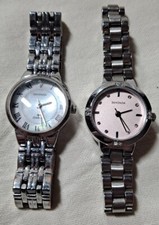 Ladies Two Watches Quartz SEKONDA Models 4656AHT & NK2486AKT Plus One Ring Boxed