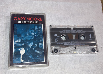 Gary Moore Still Got the Blues Cassette 1990 Virgin 4-91369