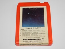 Willie Nelson Stardust 8 Track Tape Country Columbia 1978 Vintage