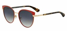 Kate Spade JANALEE 00UC Red Havana / Grey Gradient Sunglasses