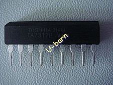 2pcs TA7317P ZIP-9 PROTECTION CIRCUIT FOR OCL POW RH