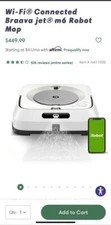 iRobot Braava brava jet m6 Ultimate Robot Mop- Smart Mapping - PREOWNED