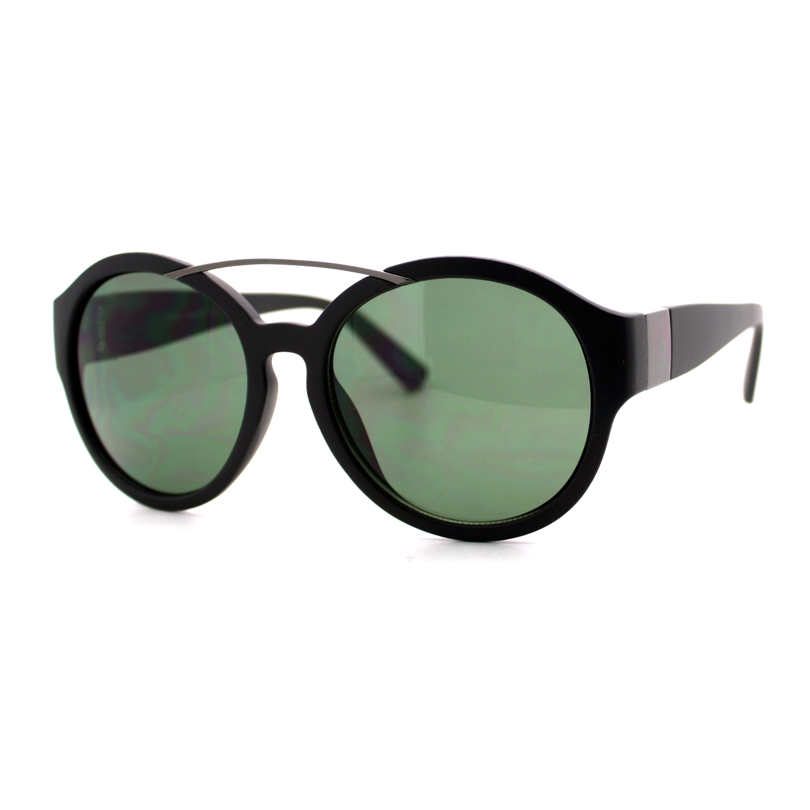 Tom Ford Oversized Round Sunglasses - Gold Frame, Black 