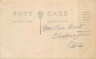 RPPC,  MAN In STUDIO PROP AUTOMOBILE~CAR  1909 Karbo Portrait Photo Postcard — photo 2