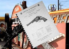 Smith Wesson .44 Magnum Model 29 Revolver Handgun Owners Manual