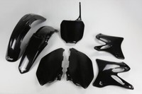 Kit Kunststoffverkleidungen Yamaha YZ 125 - 250 2002 - 2005 Schwarz Ufo Plast